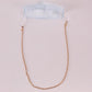 Fashion mask chain glasses chain retro chain rope eye anti-lost belt gold-plated metal glasses chain hanging neck