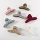 F4965 personality temperament sweet plush velvet clip mohair girl heart cute and elegant autumn and winter shark clip