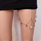 Jewelry Fashion Pentagram Moon Leg Chain Female Star Moon Pendant Thigh Chain Body Chain
