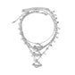 Jewelry Fashion Niche Metal Planet Necklace Female Simple Versatile Star Chain Clavicle Necklace