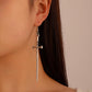 Dark Punk Metal Cross Sword Earrings Retro Personality Exaggerated Dagger Earrings Fashion Earrings Female
