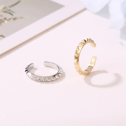 Simple U-shaped earrings for men and women without ear holes single ear clip retro geometric ear bone clip punk earrings