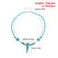 Jewelry Ivory Beads Turquoise Necklace Ladies Fashionable Simple Short Money Jewelry