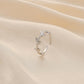 Chaobaita high-level cold stainless steel opening simple branch adjustable personality ring