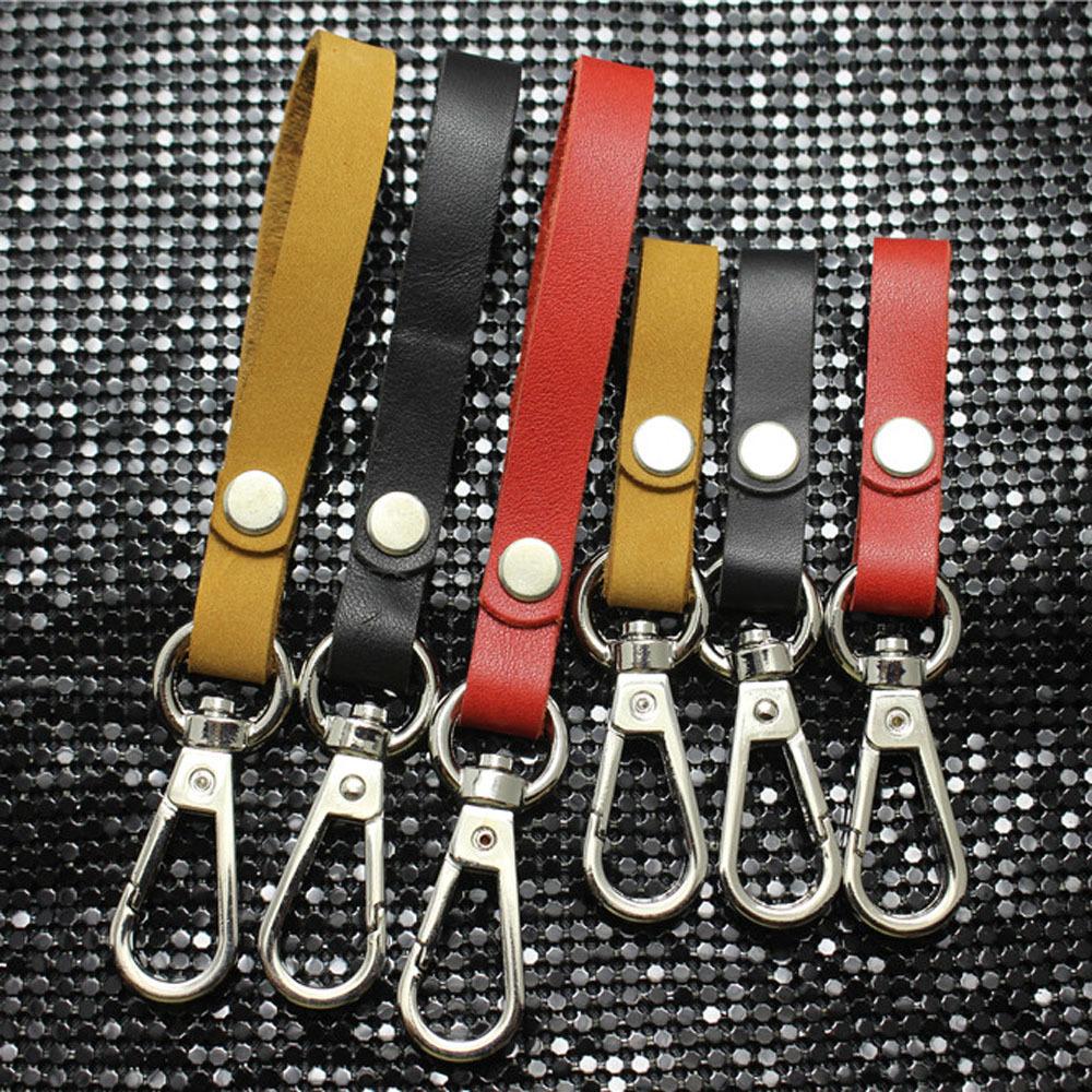 The first layer of cowhide multi-function key chain bag pendant car decoration supplies opening promotion gift custom detachable