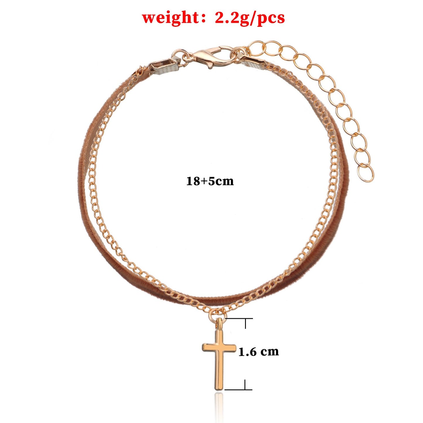 Ladies Cross Winter Cheap Delicate Bracelet Boutique Gift