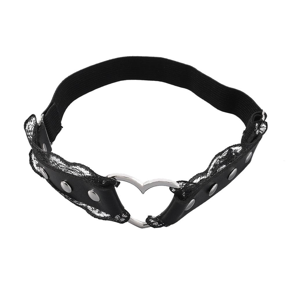 C262 Jewelry Sexy Lace Love Leg Ring Simple Night Jumping Di Sweet Cool Leather Leg Jewelry for Women