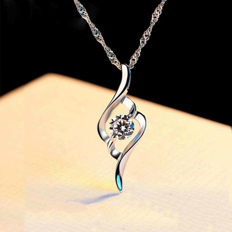 JewelryEarringNecklaceSetFemale NicheDesign EarringsPendantjewelrysetAccessories