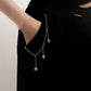 Jewelry ins transparent flower pendant pants bag chain tassel accessories female metal pants bag hip-hop chain