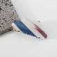 F4133 Acetic Acid Sheet Fashion Shark Clip Gradient Color Youth Fashion Dazzling Medium Size Hair Clamp Female