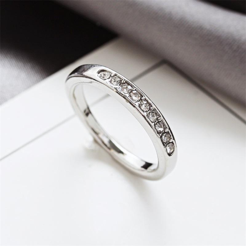 88 Chili Pepper Fashionable Small Single Ring Ladies Diamond Broken Diamond Ring Tail Ring