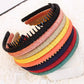 Around the cloth hairpin fabric multi-tooth thin headband stall 2 yuan hair accessories