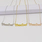 Freedom Necklace Simple Creative Alphabet Pendant Lucky Couple Gift