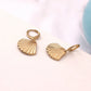 Jewelry Creative Fashion Alloy Scallop Earrings Earrings Female Simple Retro Geometric Shell Earrings