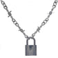 Necklace Jewelry Retro Punk Thorn Thorn Lock Necklace Frosty Trendy Hip Hop Necklace