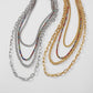 N9435 Personalized Exaggerated Chain Necklace Hip-Hop Punk Diamond Necklace Hollow Retro Multilayer Necklace
