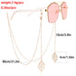 Jewelry Long Tassel Love Leaves Pendant Glasses Chain Accessories Mask Hanging Chain
