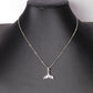 Diamond-encrusted mermaid ins light luxury necklace high-end temperament sweater chain fashion simple girly necklace