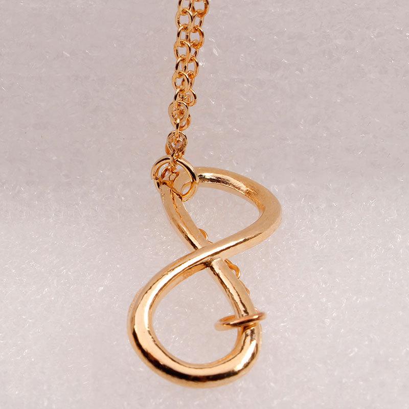 Jewelry Lucky Figure 8 Body Chain Waist Chain InfinityBodyChain