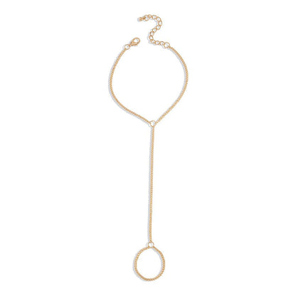 B1538 Jewelry Simple Small People Design Fashion Jewelry Creative Retro Geometric Temperament Bracelet Female