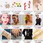 E8738 Mori Fairy Design Earrings Golden Butterfly Exaggerated Circle Earrings Street Catwalk Fashion Earrings