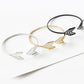 ins hollow arrow bracelet unisex retro fashion metal geometric opening bracelet girlfriend gift