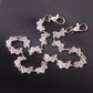 Jewelry punk retro light luxury small many diamond-encrusted butterfly trendy trouser chains