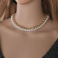 Simple Imitation Pearl Necklace Women Accessories Retro Fashion Multilayer Necklace