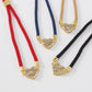 ZB5 Romantic Red Rope Jewelry Geometric Heart Zircon Bracelet Niche Daily Commuting Fashion Jewelry