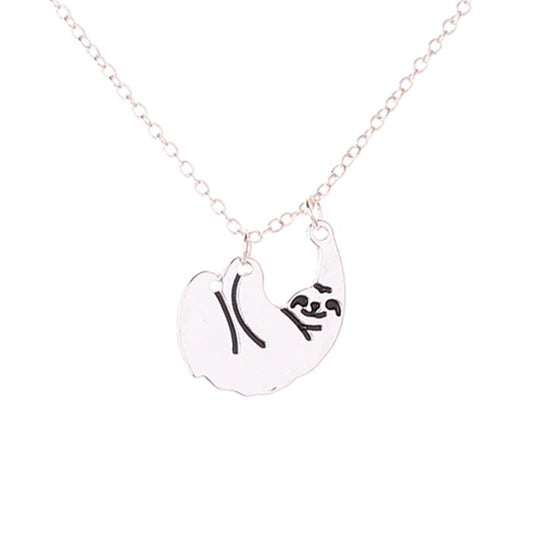 Jewelry Cute Personality Sloth Necklace Little Lazy Delicate Clavicle Chain