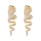 E8476 fashion ocean earrings female dripping oil hippocampus creative earrings trendy street photography animal earrings