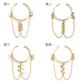 Ornament simple and versatile street shooting open hand decoration shell butterfly tassel chain pendant arm bracelet