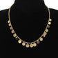 Fashion Necklace Simple Metal Color Round Clavicle Necklace For Women