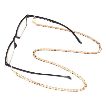 Ins net red mask chain lanyard star same style glasses hanging chain anti-lost necklace jewelry