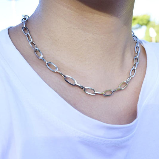 Jewelry Geometric Metal Exaggerated Necklace Female Personality Fashion Creative Necklace