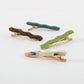 F4398 small fresh wavy pattern duckbill clip French retro acetate sheet fairy air bangs clip cute word clip