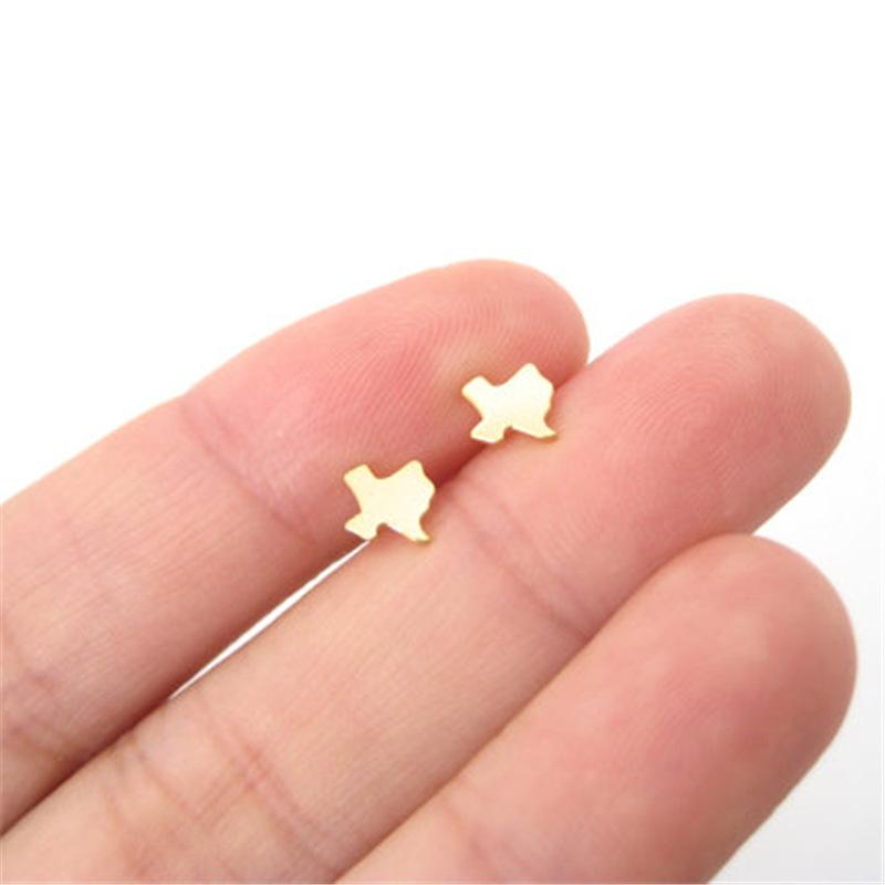 Map Earrings USA Texas Map Earrings Clearance