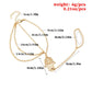 Jewelry Street Shot Fashion Personality Bergamot Tassel Chain Finger Bracelet Female