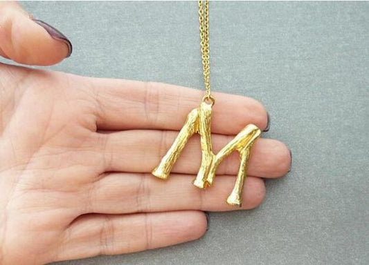 19 years of explosive style exaggerated fashion 26 English alphabet necklace female English alphabet pendant clavicle chain