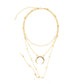 Bohemian Moon Pendant Multilayer Handmade Necklace Set Stall Jewelry