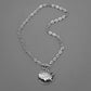 Fashion personality game death stranding stainless steel necklace titanium steel trend cold hip-hop punk necklace