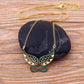 Bohemian Angel Wings Pendant Necklace Women's Retro Hollow Wings 8 Word Jewelry