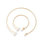 Jewelry Temperament Imitation Pearl Single Layer Metal Necklace Simple Bead Pendant Clavicle Collar Female