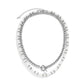 Jewelry Creative Round Beads Mixed Color Necklace Double Layer Metal Sweet Cool OT Buckle Imitation Pearl Necklace
