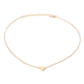 Simple Peach Heart Necklace Ladies Elegant Temperament Love Necklace Clavicle Chain Retail