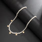 Jewelry Retro Cold Pearl Clavicle Necklace Temperament Simple Metal Letter Tag Necklace