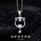 Titanium steel tiger punk cold fun necklace metal clavicle chain casual sweater chain net red personality sweater chain