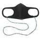 Mask glasses rice bead lanyard chain lanyard beaded glasses rope mask lanyard chain colorful beaded glasses lanyard