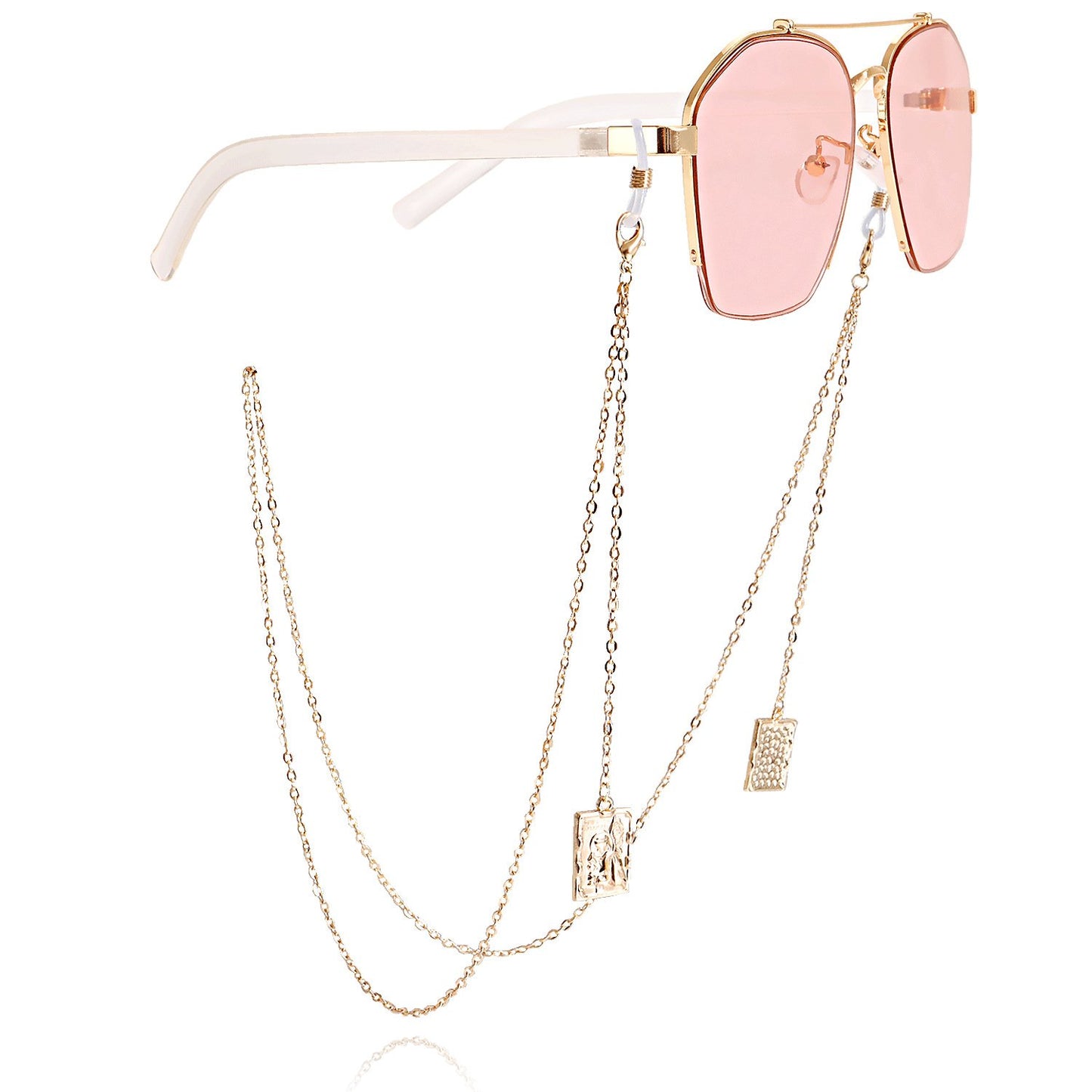 Jewelry acrylic glasses chain hanging chain glasses chain high sense mask chain ins mask chain