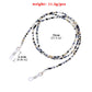 Jewelry multifunctional fashion rice bead glasses chain ladies all-match temperament mask non-slip anti-lost chain